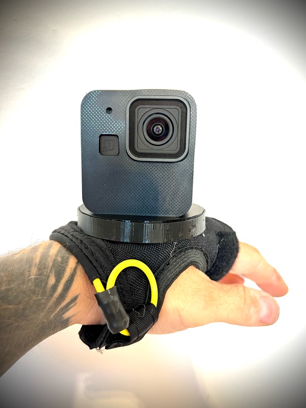 Single GoPro Hero 11 black MINI Handcam (optional cutaway glove).